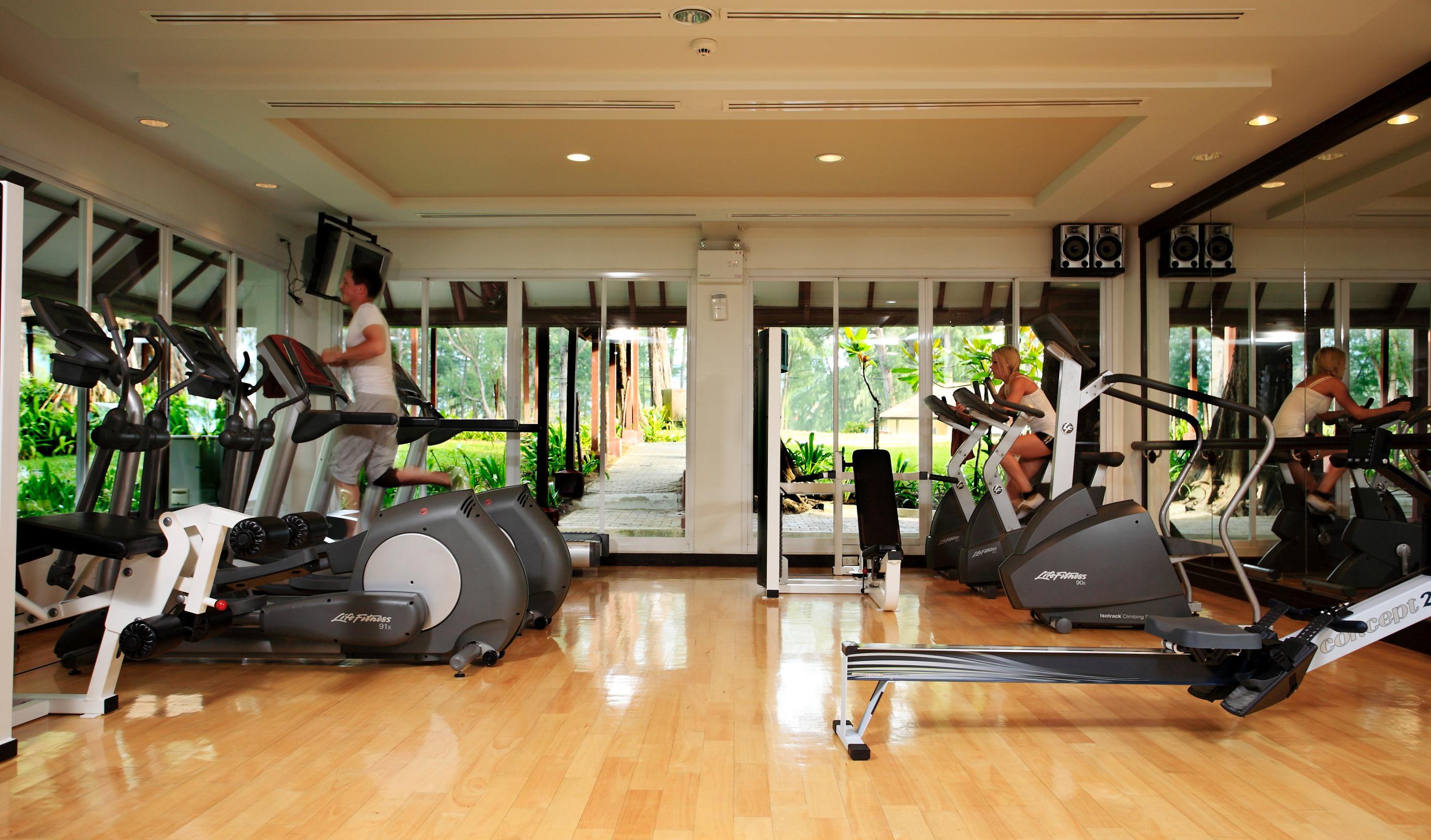 Dusit Thani Laguna Phuket Pláž Exteriér fotografie A gym at a hotel