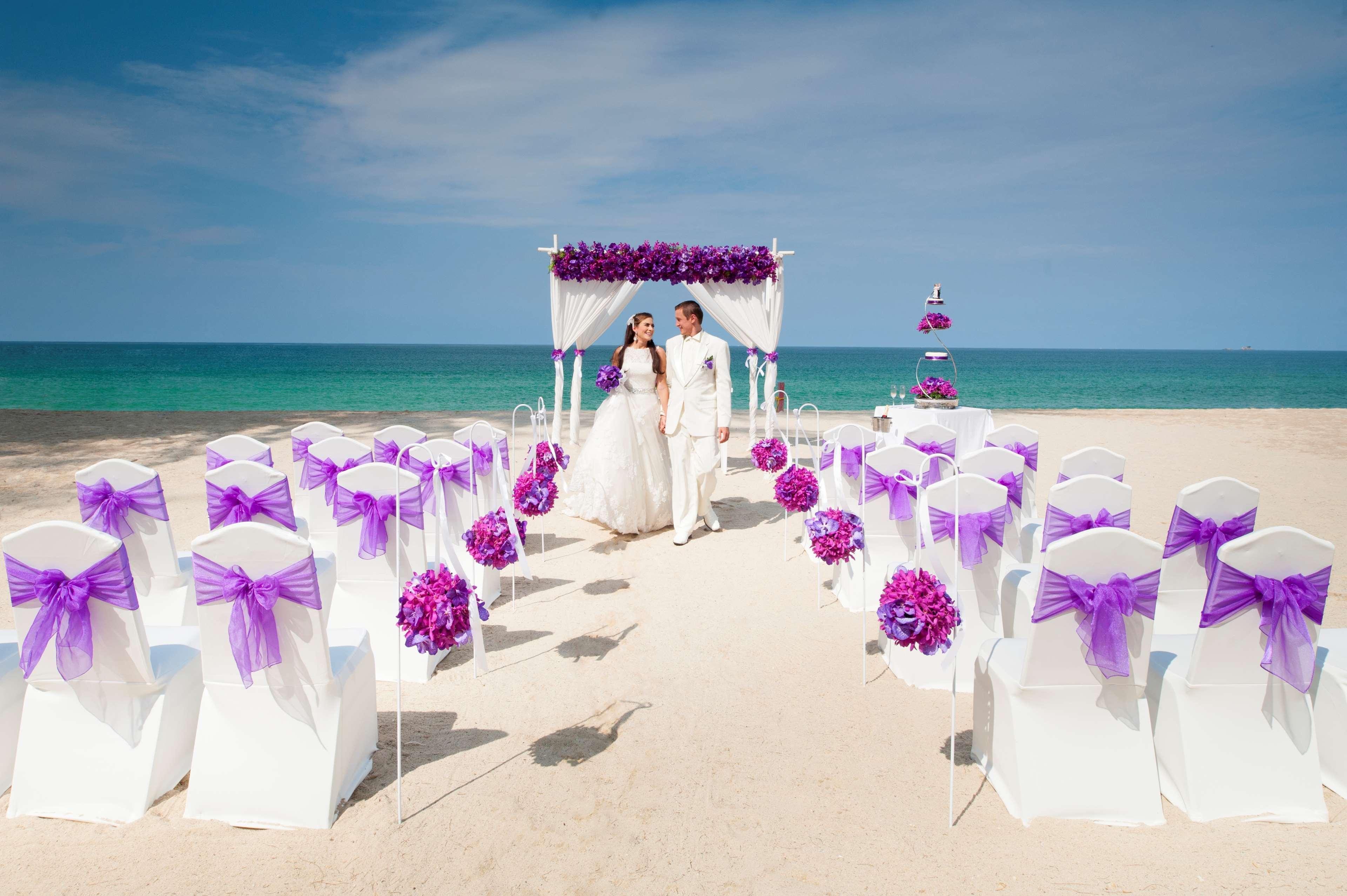 Dusit Thani Laguna Phuket Pláž Exteriér fotografie A beach wedding