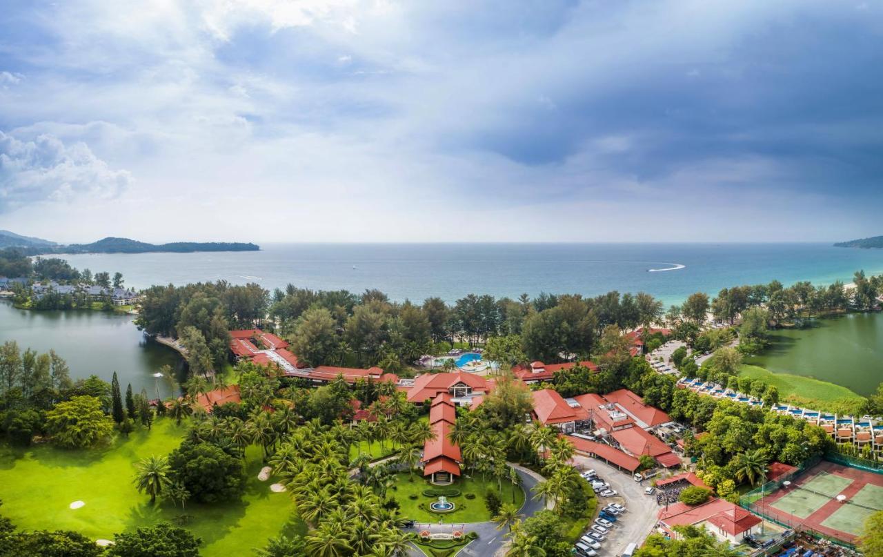 Dusit Thani Laguna Phuket Pláž Exteriér fotografie Aerial view of the resort