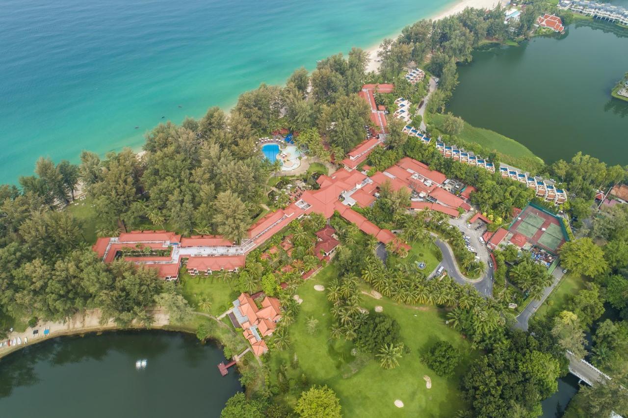 Dusit Thani Laguna Phuket Pláž Exteriér fotografie Aerial view of the resort